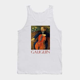 The Cellist by Paul Gauguin Tank Top